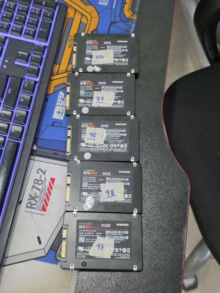 Ổ cứng SSD Samsung 860 EVO 500GB Đã sử dụng. Mua bán Linh kiện (RAM, Card...) tại Quận Tân Bình Tp Hồ Chí Minh được đăng bởi Phan Thịnh hình 1