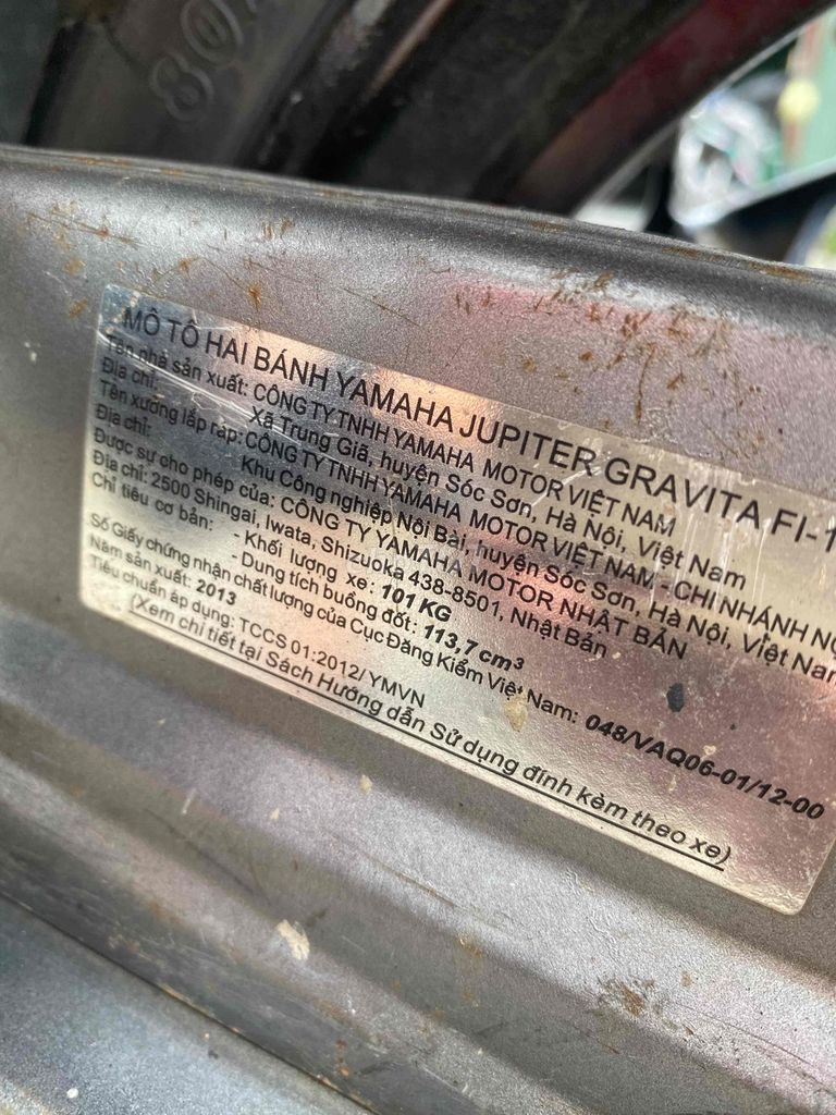 Jupiter fi máy zin đẳng cấp xe rất đẹp. Mua bán Xe máy tại Huyện Chợ Mới An Giang được đăng bởi Nhẫn hình 6