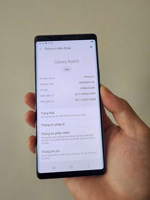Samsung note 9 128gb hàn quốc. Mua bán Điện thoại tại Quận Hải Châu Đà Nẵng được đăng bởi phan quân