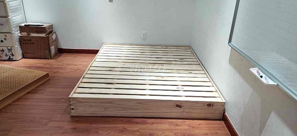 Giường pallet siu rẻ