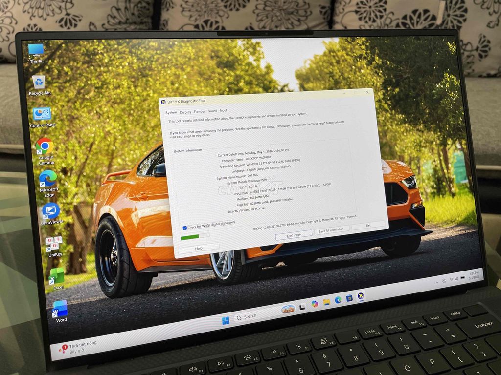 Dell Precision 5550 i7-10750H 15.6 inch 16GB/512GB. Mua bán Laptop tại Quận Tân Phú Tp Hồ Chí Minh được đăng bởi Bin Tran hình 1