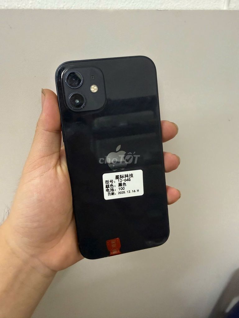 🤡iphone  12 thường 64gb zin màn vàng 1 tí ti. Mua bán Điện thoại tại Quận Hoàng Mai Hà Nội được đăng bởi Nguyễn Vũ hình 1
