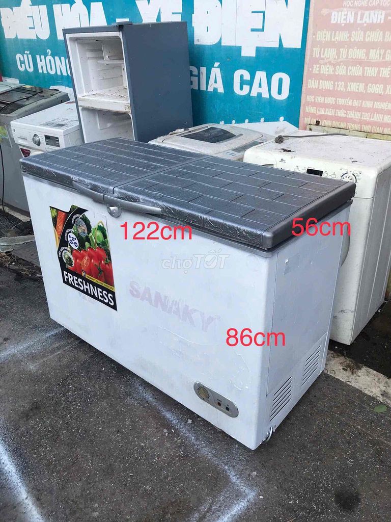 Tủ đông Sanaky 300L 2 chế độ. Mua bán Tủ lạnh tại Quận Hoàng Mai Hà Nội được đăng bởi Máy giặt Tủ lạnh sinh viên hình 1