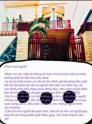 bán nhà ngay trường CĐCN thủ đức 188.3m2 sổ hồng đứng tên 1 đời chủ