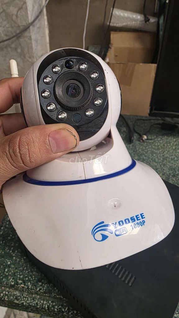 Camera IP Yoosee 1080P Wifi Trắng 150k. Mua bán Máy ảnh, Máy quay tại Thành phố Thuận An Bình Dương được đăng bởi A VINH LẮP ĐẶT VÀ SỬA CHỬA CAMERA CÁC LOẠI hình 1