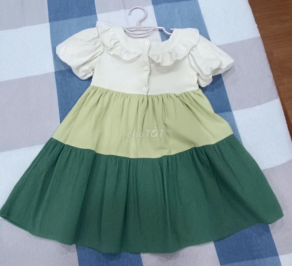 Đầm trẻ em June Nữ size 4. Mua bán Mẹ và bé tại Thành phố Vũng Tàu Bà Rịa - Vũng Tàu được đăng bởi Alex hình 1