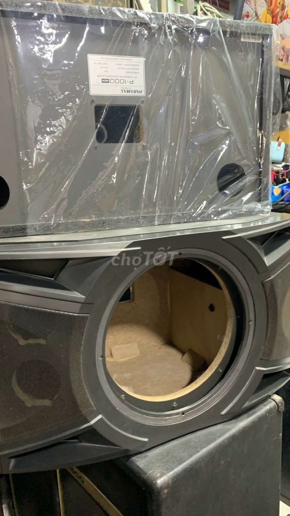 Vỏ thùng loa Paramax P-1000 Đen. Mua bán Tivi, Âm thanh tại Quận Tân Bình Tp Hồ Chí Minh được đăng bởi ngọc . đô món gia rẻ hình 1