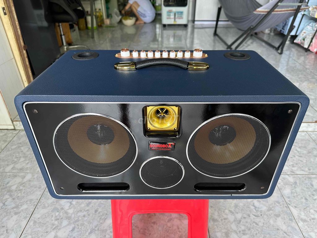 Loa kéo Soundbox Xanh dương. Mua bán Tivi, Âm thanh tại Thành phố Thủ Dầu Một Bình Dương được đăng bởi Ghế Văn Phòng hình 1