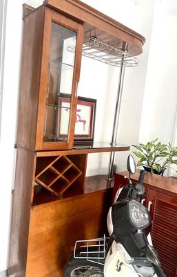 Tủ rượu gỗ thịt 1x2m. Mua bán Tủ, kệ gia đình tại Quận Hoàng Mai Hà Nội được đăng bởi Nguyễn Thanh Tùng