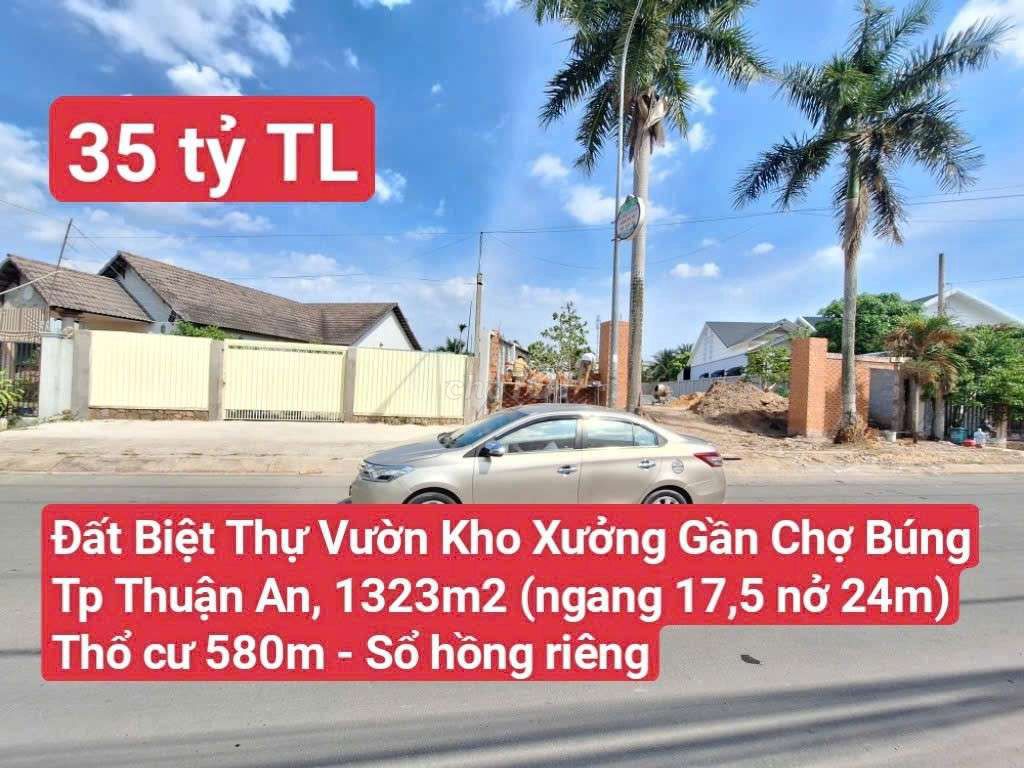 🆘 Kho Xưởng Biệt Thự Vườn Mặt Tiền Đường Cầu Tàu, Hưng Định, Thuận An