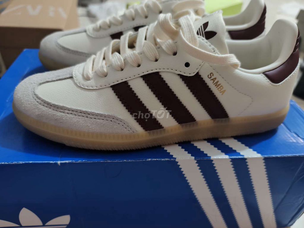 Giày thể thao Adidas Samba Mới. Mua bán Giày dép tại Quận 4 Tp Hồ Chí Minh được đăng bởi P Yuthunder hình 1