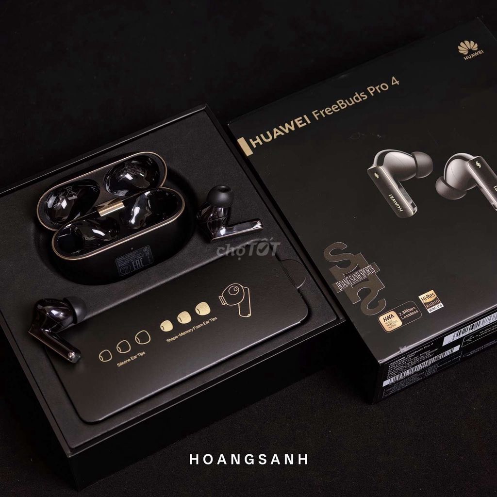 Tai nghe Huawei Freebuds Pro 4 Đen BH Hãng 12/26. Mua bán Tivi, Âm thanh tại Quận 11 Tp Hồ Chí Minh được đăng bởi HOÀNG SANH SPORTS hình 1