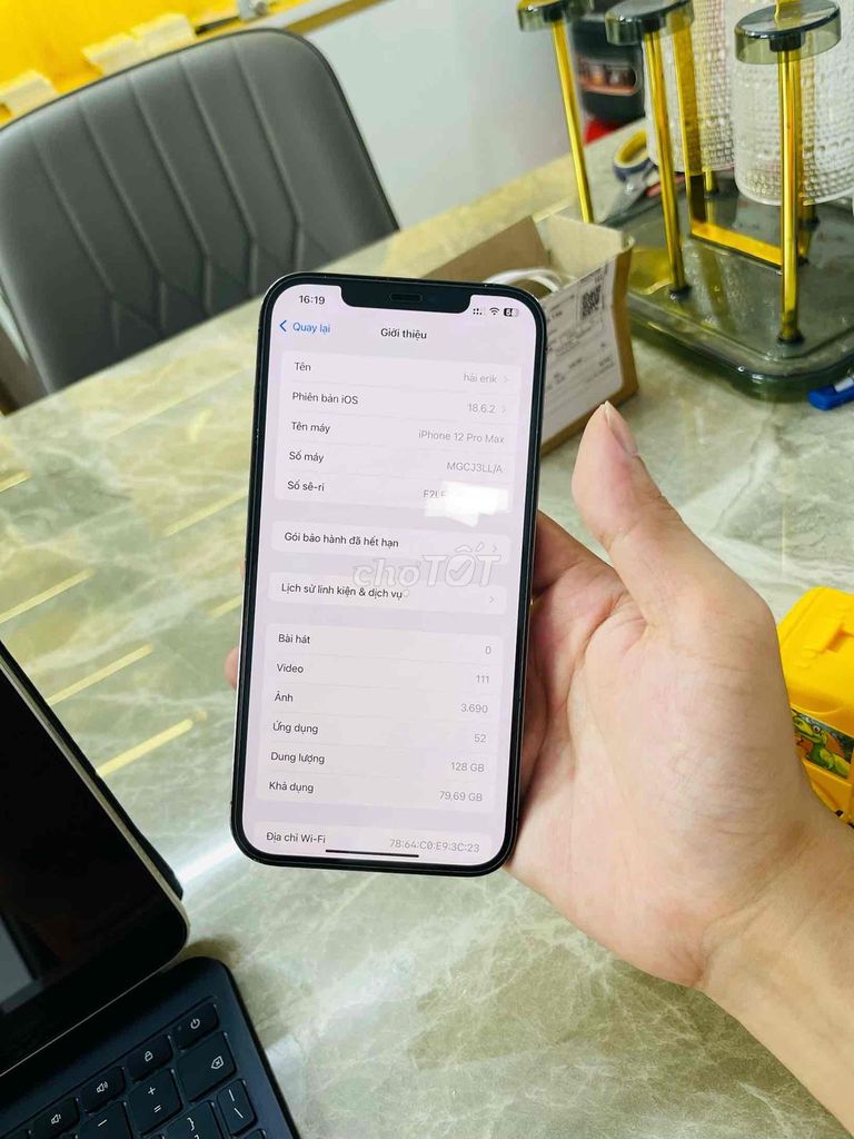 iphone 12promax 128gb. Mua bán Điện thoại tại Quận Kiến An Hải Phòng được đăng bởi trần mạnh hải hình 1
