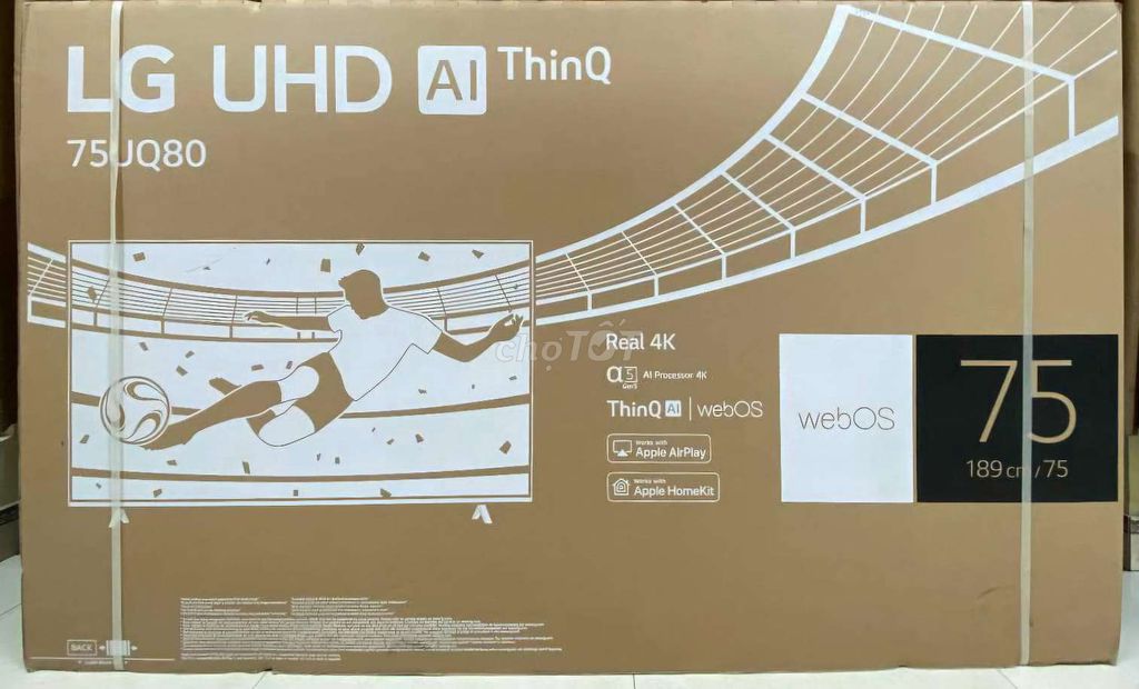 TV 4K LG 75UQ8000 75in 4K Giọng Nói Bảo Hành 2026