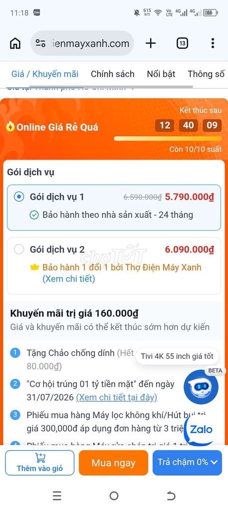 Tivi TCL 32S5K QLED FHD. Mua bán Tivi, Âm thanh tại Quận 12 Tp Hồ Chí Minh được đăng bởi kim long hình 1