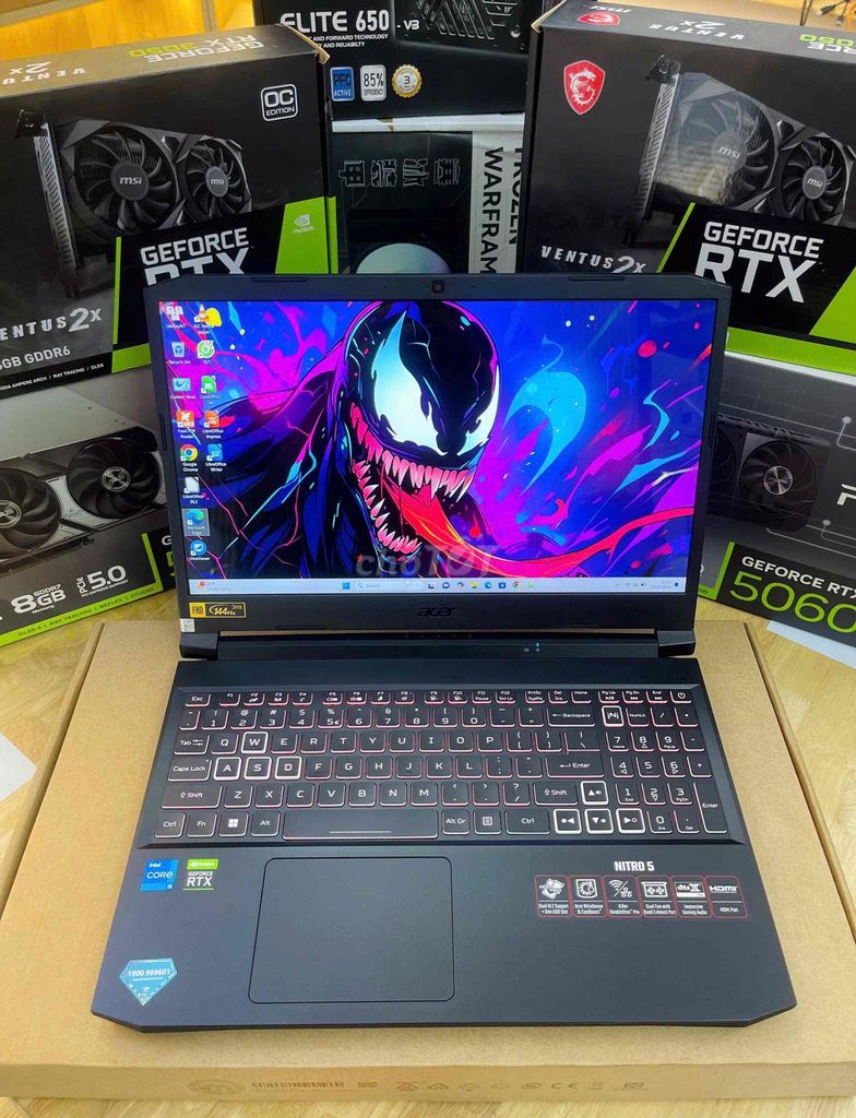 Nitro 5 AN515-57 I5-11400H  16/512G/RtX 3050. Mua bán Laptop tại Quận Ninh Kiều Cần Thơ được đăng bởi mua bán laptop Thành Võ Cần Thơ hình 1