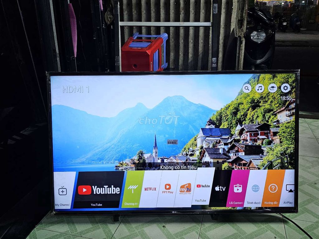 Smart Tivi LG 4K HDR.55" - 55UK6100. Nói - Đẹp 98%