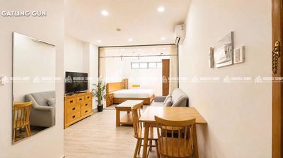 1PN full mặt tiền Huỳnh Văn Bánh hầm xe - thang máy - bảo vệ Phú Nhuận