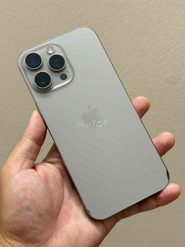 Apple iPhone 16 Pro Max 256GB Xám Mỹ 91%. Mua bán Điện thoại tại Quận Thanh Khê Đà Nẵng được đăng bởi Kiệt hình 1