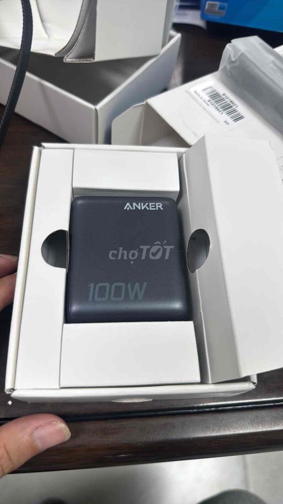 Sạc nhanh Anker 100W Đen. Mua bán Phụ kiện (Màn hình, Chuột...) tại Thành phố Cà Mau Cà Mau được đăng bởi Tên chưa cung cấp hình 1