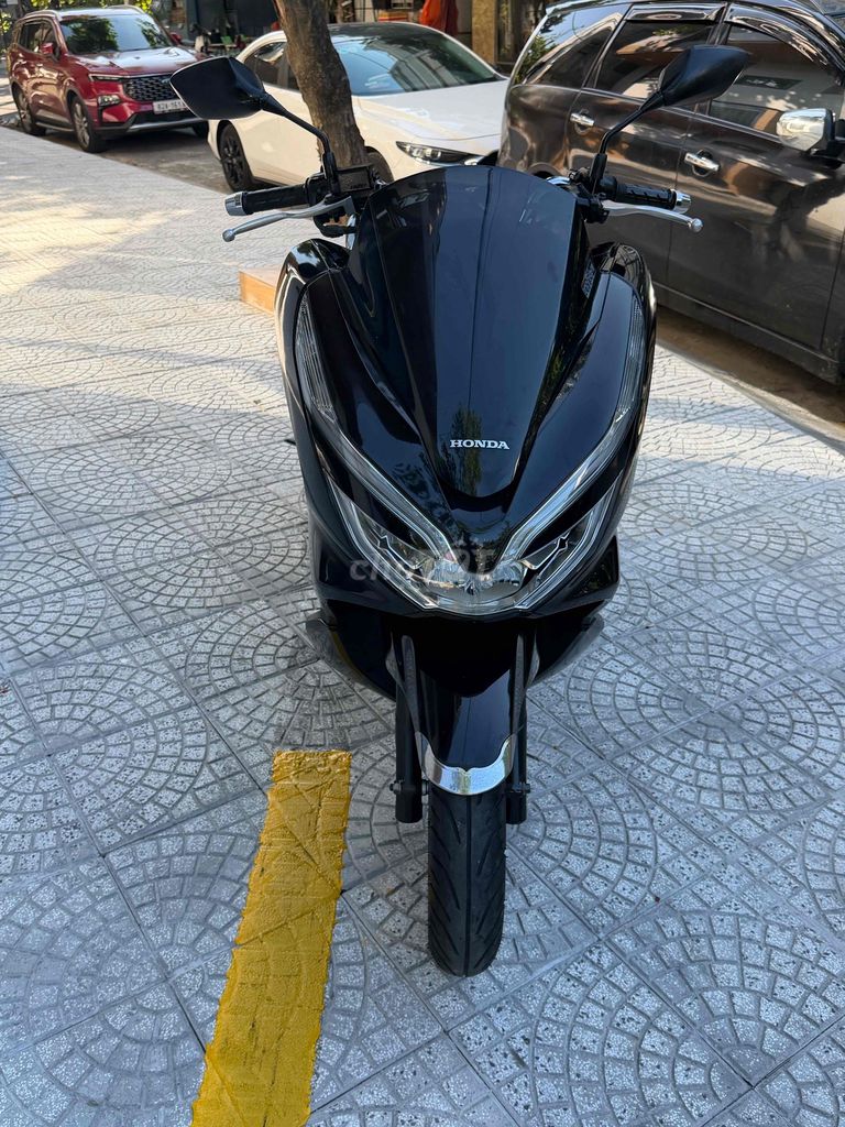 Honda PCX 2019 черный глянцевый смарт-ключ оформление номера