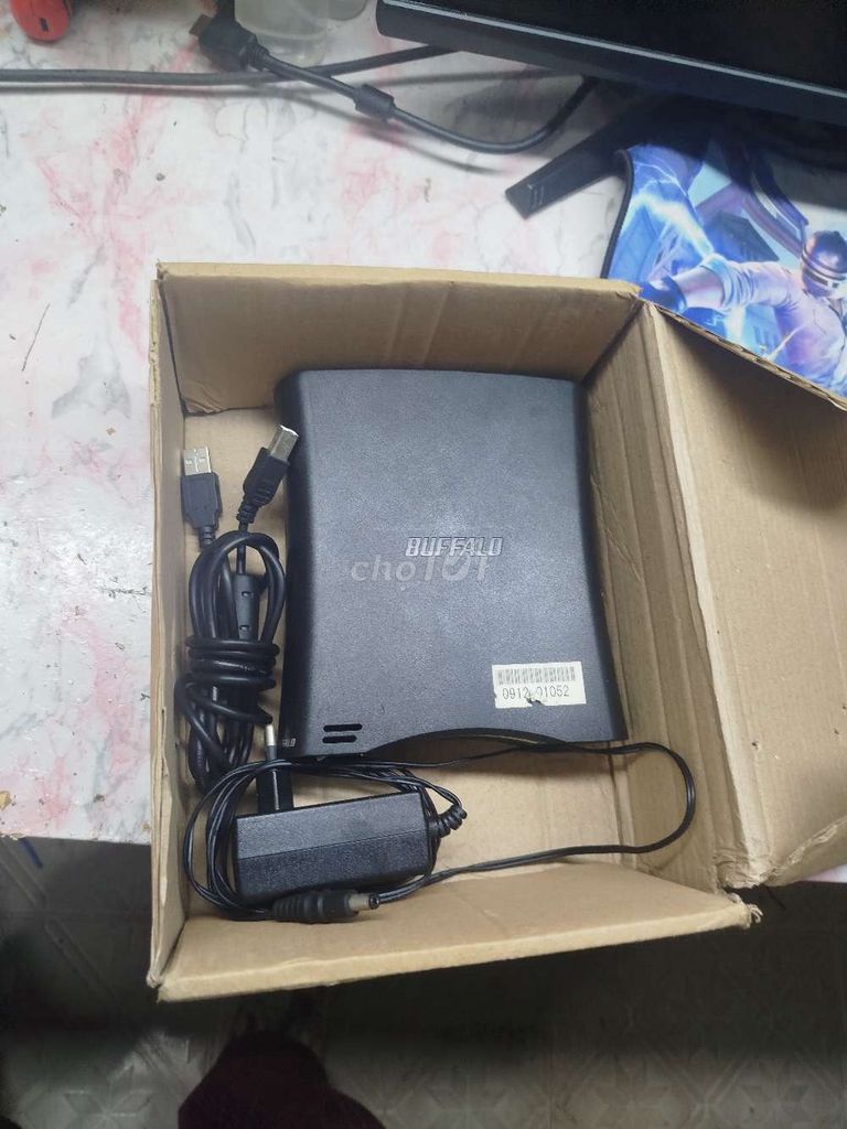 Ổ cứng ngoài Buffalo 1TB Đen Đã sử dụng. Mua bán Linh kiện (RAM, Card...) tại Quận 8 Tp Hồ Chí Minh được đăng bởi XUÂN LINH STORE hình 1