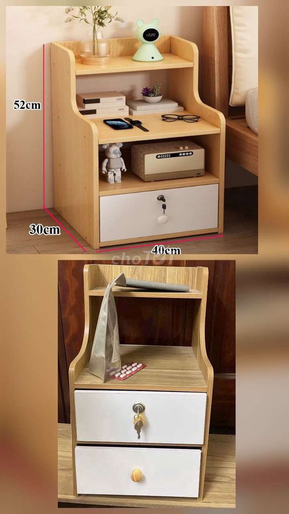 Tủ đầu giường. Mua bán Tủ, kệ gia đình tại Quận Cẩm Lệ Đà Nẵng được đăng bởi Tuyết Hee hình 1