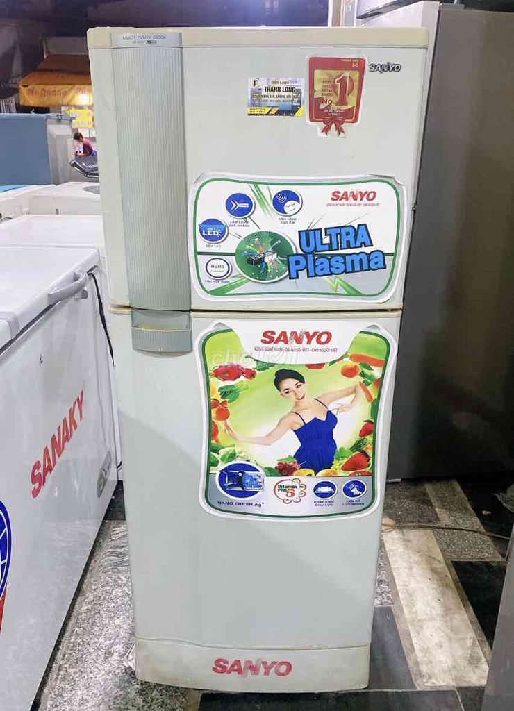 Tủ lạnh Sanyo 150l, giá siêu ưu đãi, bao lắp ship