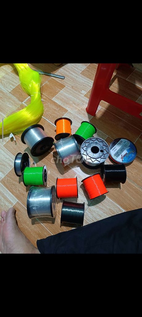 Dây câu cá cước nhiều màu. Mua bán Đồ thể thao, Dã ngoại tại Thị xã Tân Uyên Bình Dương được đăng bởi anh hoàng  hình 1