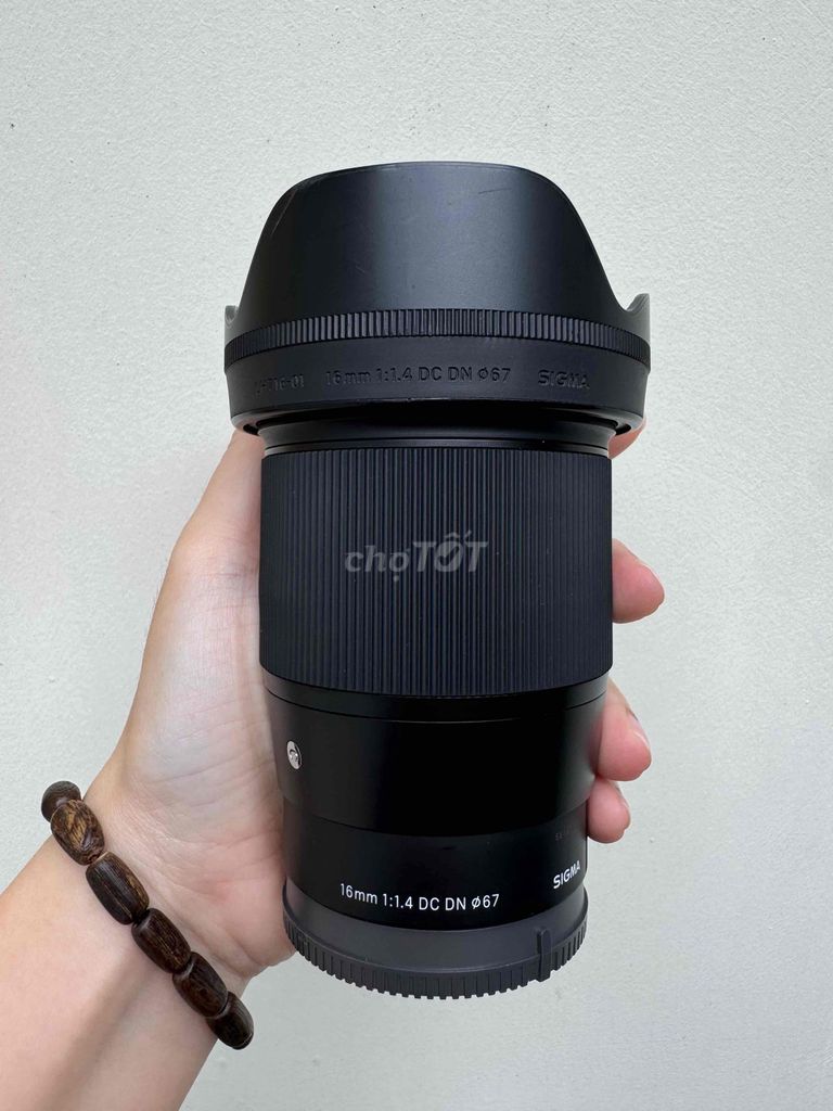Sigma 16mm F1.4 DC DN Sony. Mua bán Máy ảnh, Máy quay tại Quận Bình Thạnh Tp Hồ Chí Minh được đăng bởi Teresa hình 1