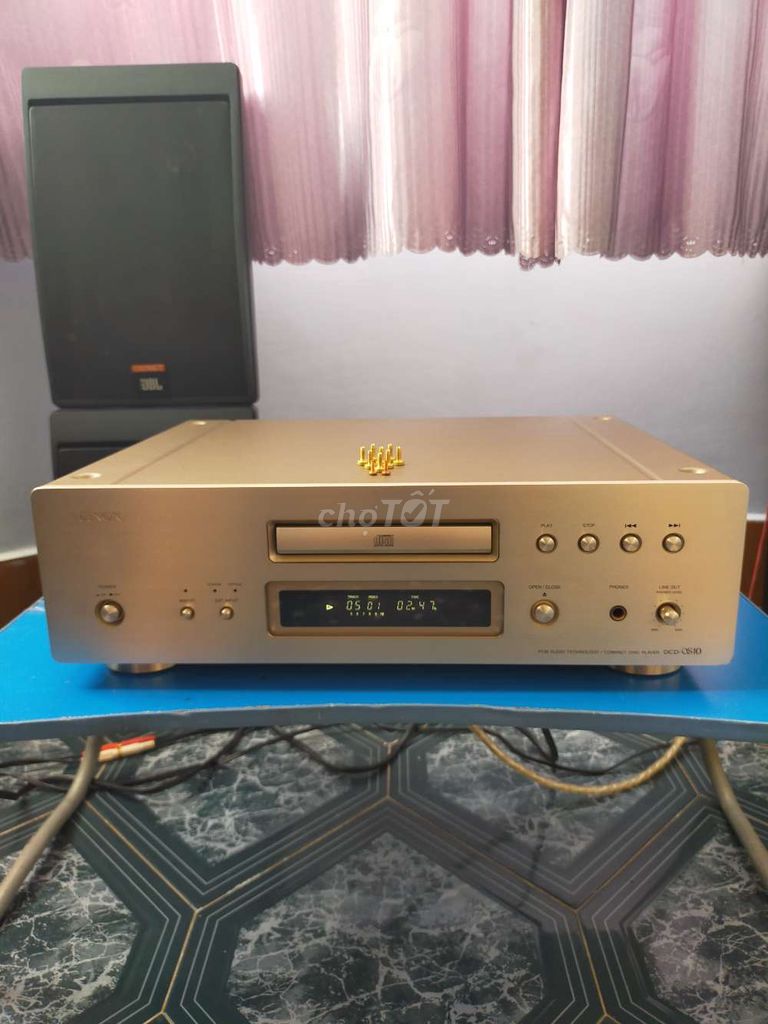 Đầu CD Denon DCD-S10 Vàng gold. Mua bán Tivi, Âm thanh tại Quận 6 Tp Hồ Chí Minh được đăng bởi Huỳnh Châu Trí hình 1