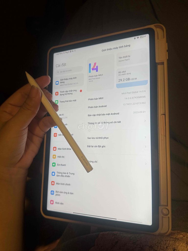 Xiaomi Pad 5 128GB Trắng. Mua bán Máy tính bảng tại Quận Hải Châu Đà Nẵng được đăng bởi Tên chưa cung cấp hình 1
