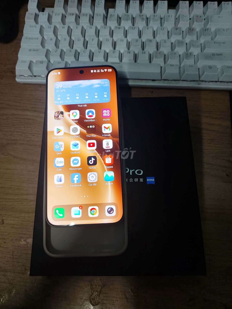 Vivo X300 Pro 512GB Xám 99%. Mua bán Điện thoại tại Thành phố Thủ Đức Tp Hồ Chí Minh được đăng bởi Nguyễn Lân hình 1