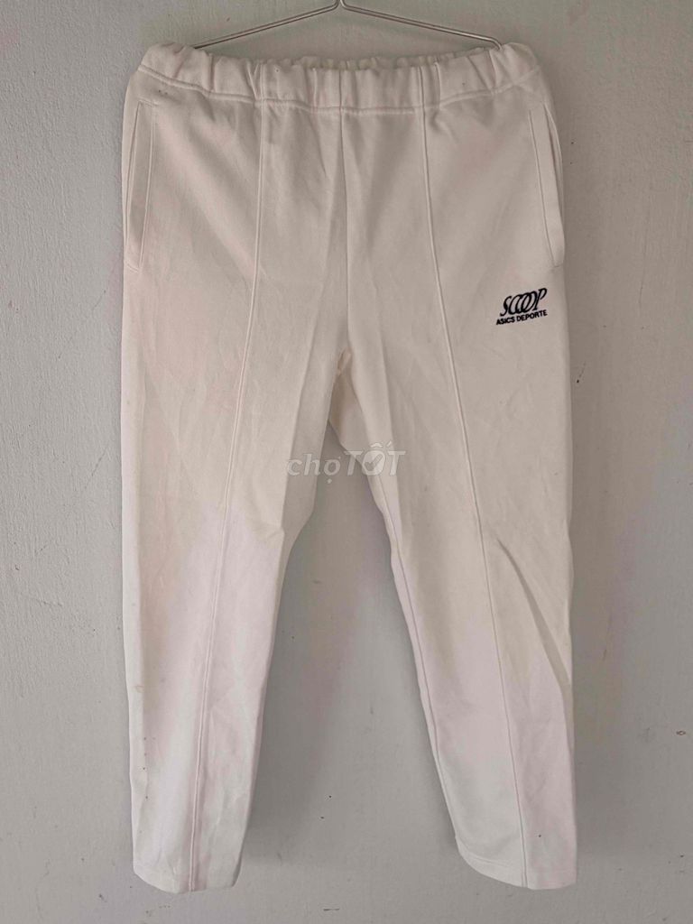 Quần thun Asics Nam Trắng 60-65kg. Mua bán Quần áo tại Huyện Tam Bình Vĩnh Long được đăng bởi Nguyễn An Bình hình 1