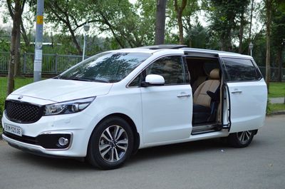 Kia Sedona model 2017 Full kịch đồ Trắng
