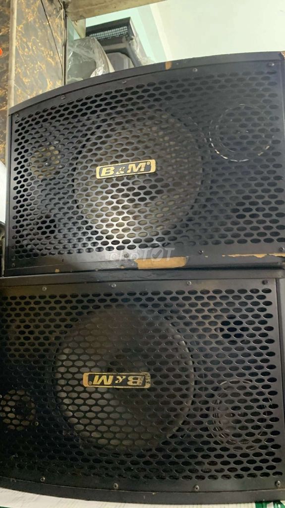 Loa karaoke B&M 25cm Đen. Mua bán Tivi, Âm thanh tại Quận Tân Bình Tp Hồ Chí Minh được đăng bởi Anh ngọc  hình 1