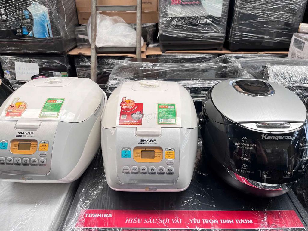 Nồi cơm điện Sharp Trắng 1.8L. Mua bán Bếp, lò, đồ điện nhà bếp tại Thành phố Thủ Đức Tp Hồ Chí Minh được đăng bởi hân nguyễn hình 1