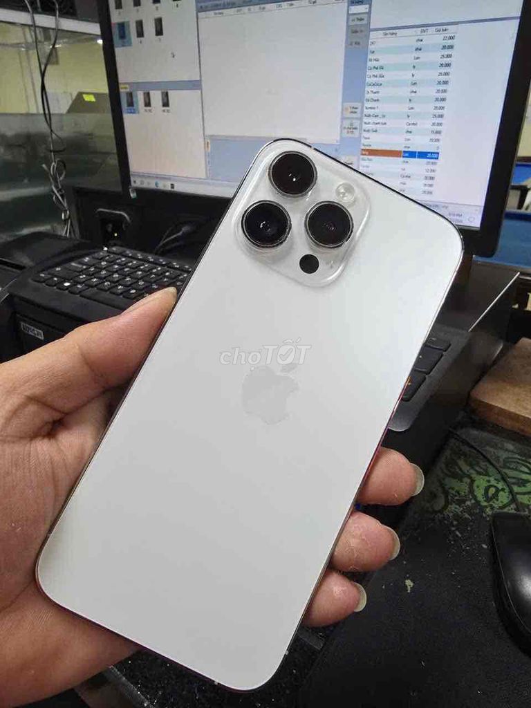 Apple iPhone 14 Pro Max 128GB Trắng zin pin 85. Mua bán Điện thoại tại Quận Tân Bình Tp Hồ Chí Minh được đăng bởi Nguyễn Thắng Mobile hình 1
