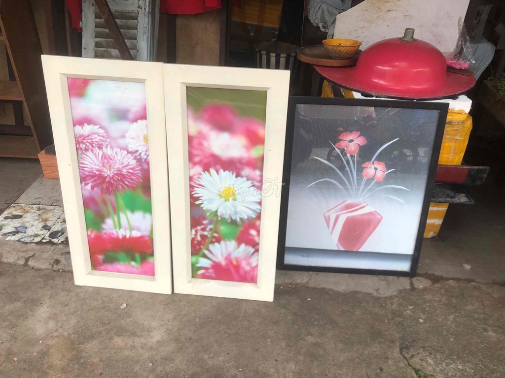 Tranh treo tường khung gỗ Đa màu. Mua bán Đồ sưu tầm, đồ cổ tại Quận 3 Tp Hồ Chí Minh được đăng bởi HoVaTen  Nghèo mua gì đt XinCamOn hình 1