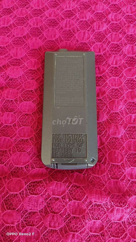 Điều khiển từ xa Sony RMT-835 Xám. Mua bán Phụ kiện (Màn hình, Chuột...) tại Thành phố Bảo Lộc Lâm Đồng được đăng bởi Duynguyen hình 1