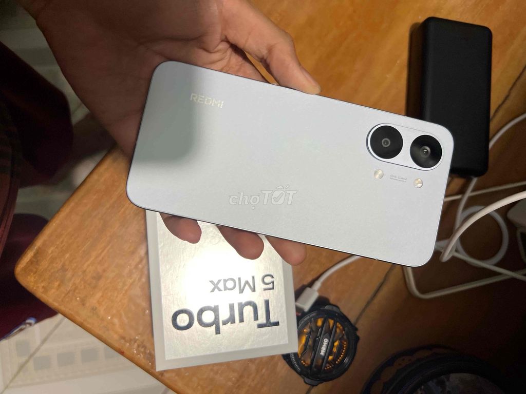 Redmi Turbo 5 Max xanh 12/256 bán hoặc gl. Mua bán Điện thoại tại Huyện Châu Thành Tiền Giang được đăng bởi Phan  hình 1