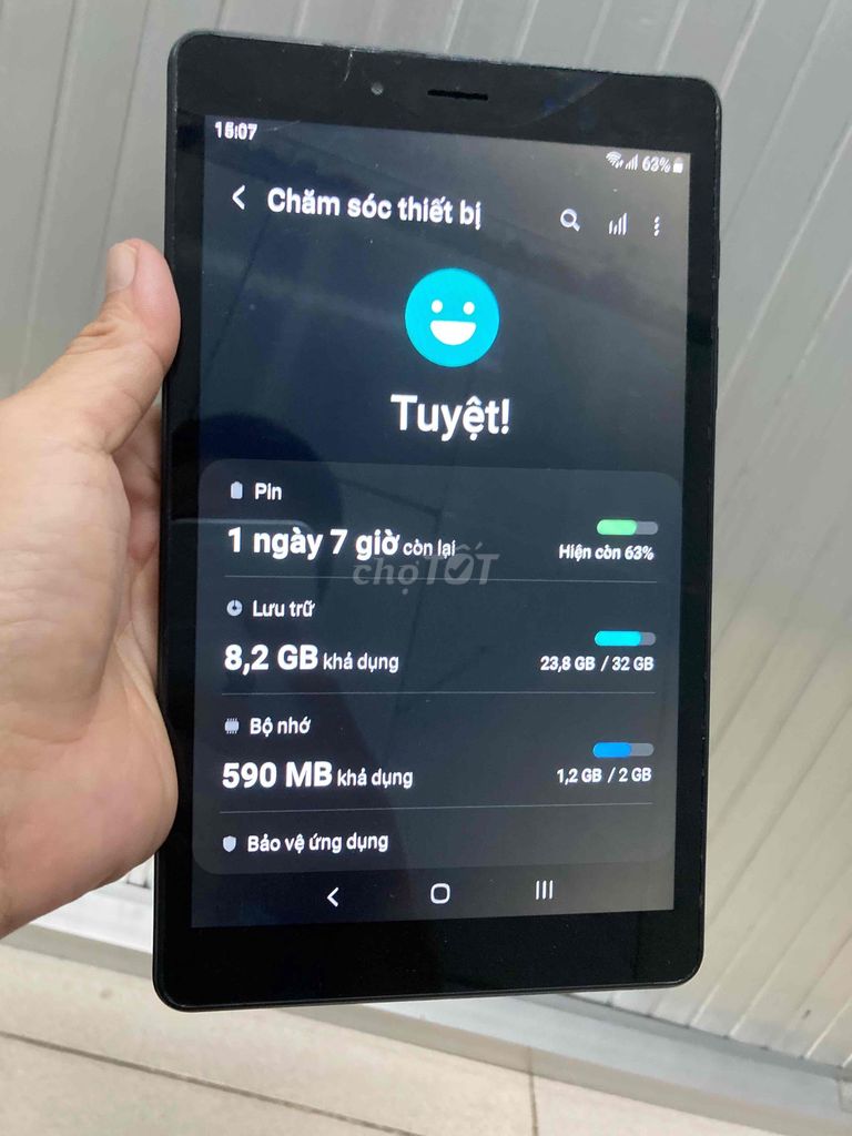 Samsung Galaxy Tab A 8.0 2019 32GB. Mua bán Máy tính bảng tại Huyện Hóc Môn Tp Hồ Chí Minh được đăng bởi Nguyễn Cường hình 1