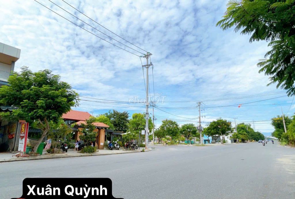 ĐẤT BIỆT THỰ ĐƯỜNG XUÂN QUỲNH 15M THÔNG SÔNG NAM VIỆT Á GIÁ TỐT