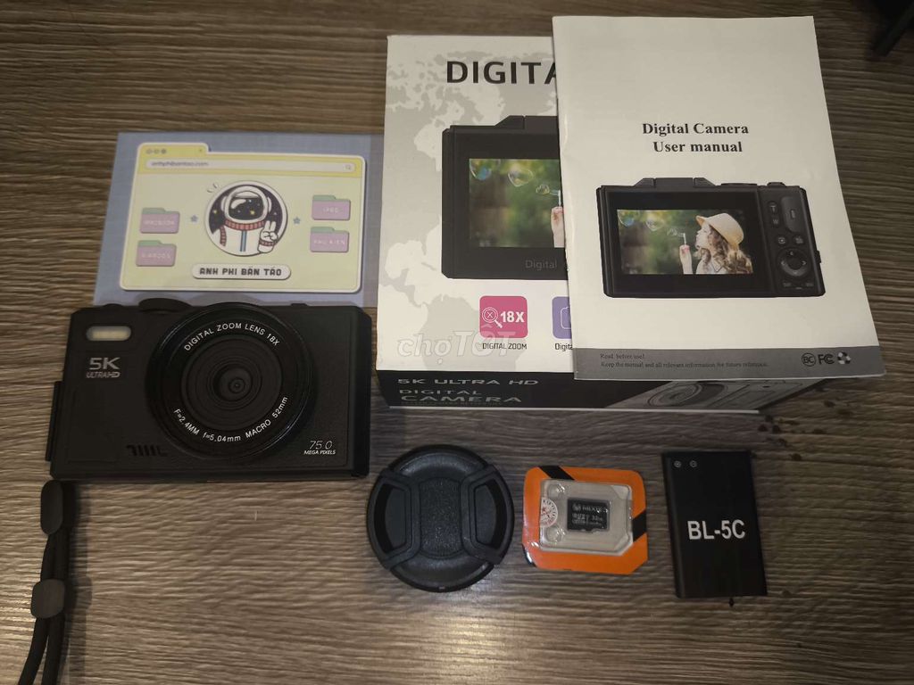 Máy ảnh M10 Ultra HD Đen. Mua bán Máy ảnh, Máy quay tại Quận 11 Tp Hồ Chí Minh được đăng bởi Thy Đào hình 1