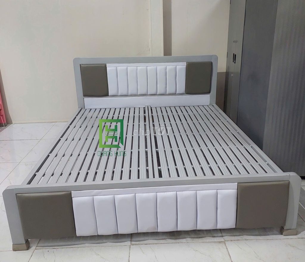 Giường ngủ Nội Thất Quang Hùng Sắt hộp, nệm. Mua bán Giường, chăn ga gối nệm tại Quận 12 Tp Hồ Chí Minh được đăng bởi Nội Thất Quang Hùng TD hình 1