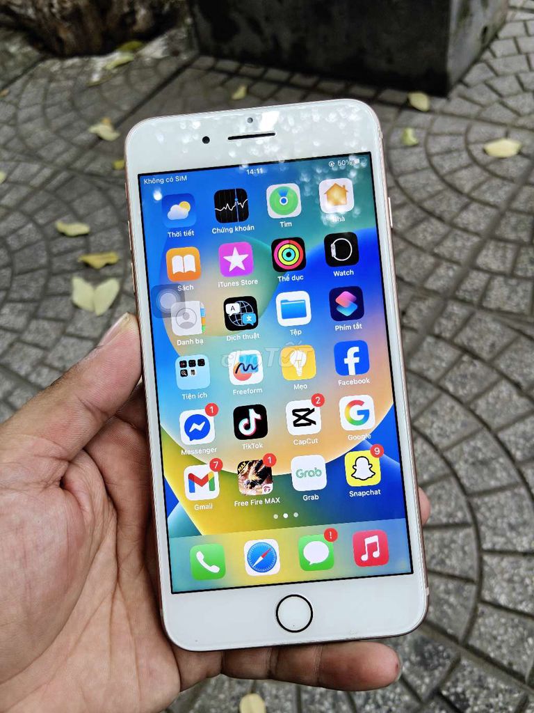 Apple iPhone 8 Plus 64GB Vàng hồng Đã sử dụng. Mua bán Điện thoại tại Quận Liên Chiểu Đà Nẵng được đăng bởi Công Lực hình 1