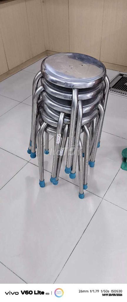 Bộ bàn ghế Hòa Phát Inox 1.2x0.8m 6 ghế. Mua bán Bàn ghế tại Quận 10 Tp Hồ Chí Minh được đăng bởi Đào Hồng hình 1