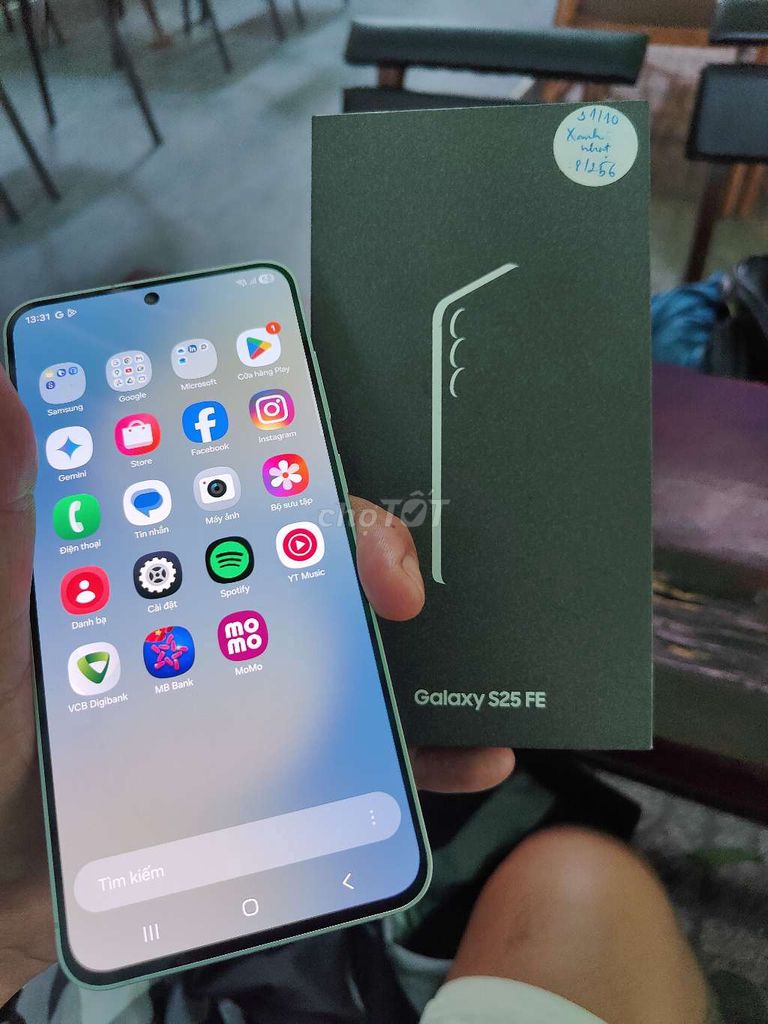 Samsung Galaxy S25 FE 5G 256GB Xanh. Mua bán Điện thoại tại Quận Gò Vấp Tp Hồ Chí Minh được đăng bởi Pham Van Hung hình 1
