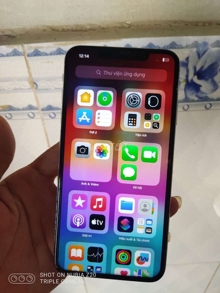 Iphone Xs Max trắng main zin sạch. Mua bán Điện thoại tại Thị xã Tân Uyên Bình Dương được đăng bởi Thanh Lý Chất Lượng hình 1