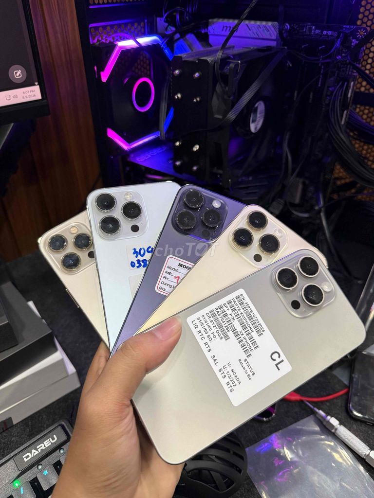 Apple iPhone 14 Pro Max 128-256 GB Nhiều màu. Mua bán Điện thoại tại Thành phố Thủ Đức Tp Hồ Chí Minh được đăng bởi Lê Minh Thư hình 1